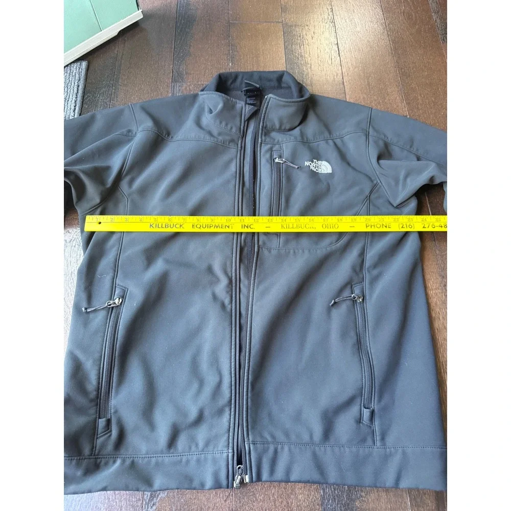 The North Face Mens Apex Bionic Softshell Jacket Black Windproof XL black
